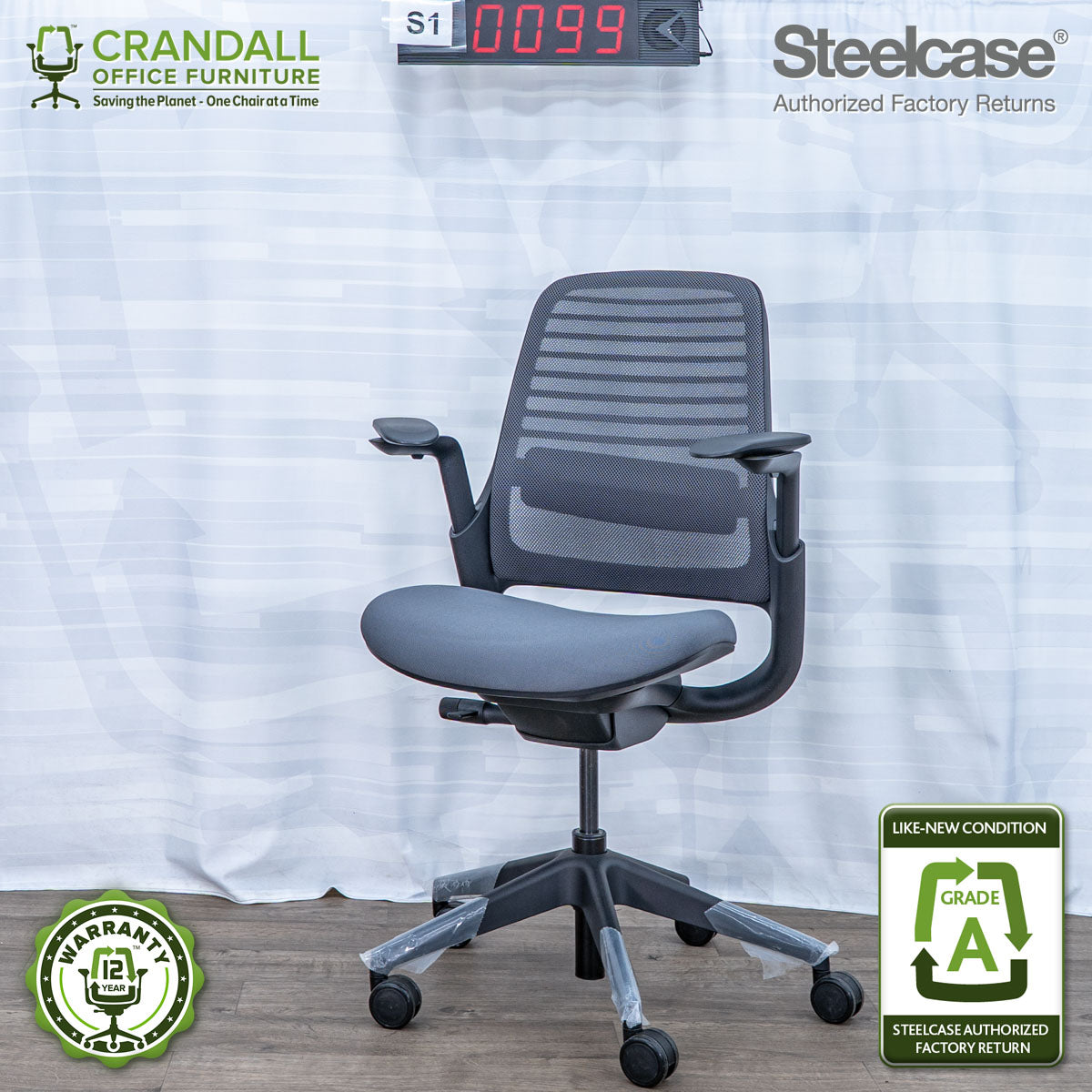 S1-0099 - Steelcase Series 1 - Grade A