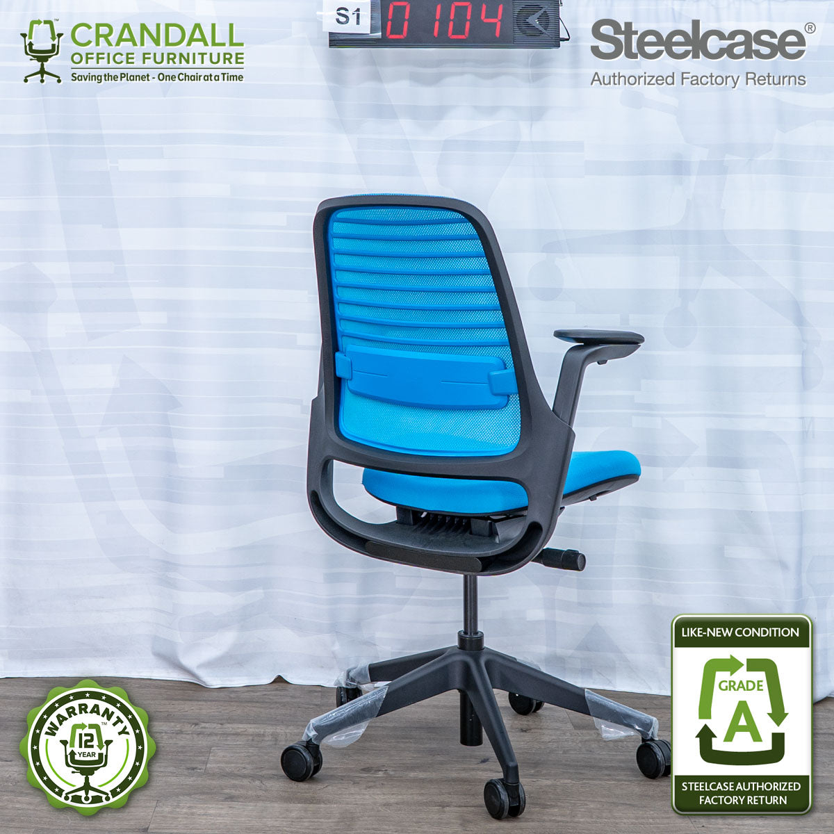S1-0104 - Steelcase Series 1 - Grade A