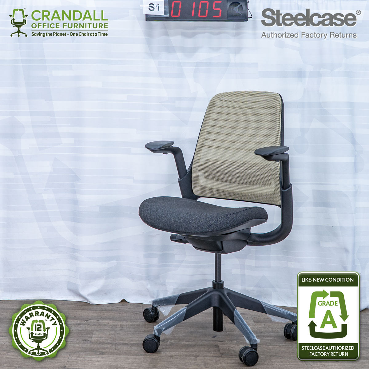 S1-0105 - Steelcase Series 1 - Grade A