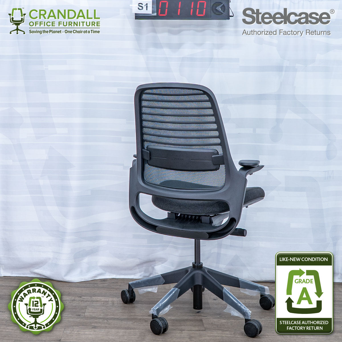 S1-0110 - Steelcase Series 1 - Grade A