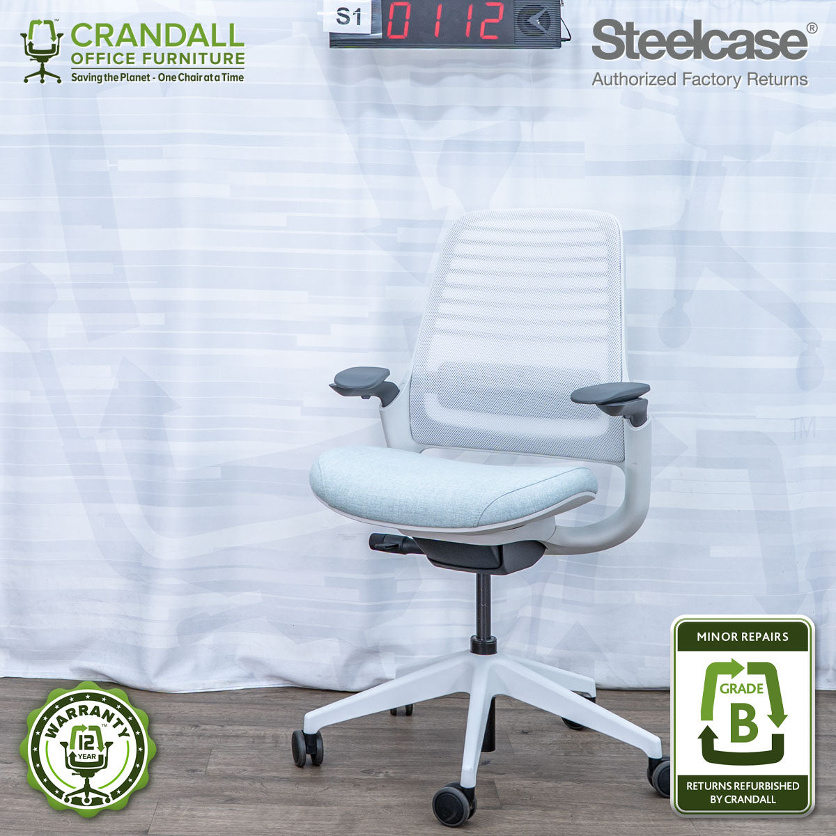 S1-0112 - Steelcase Series 1 - Grade B