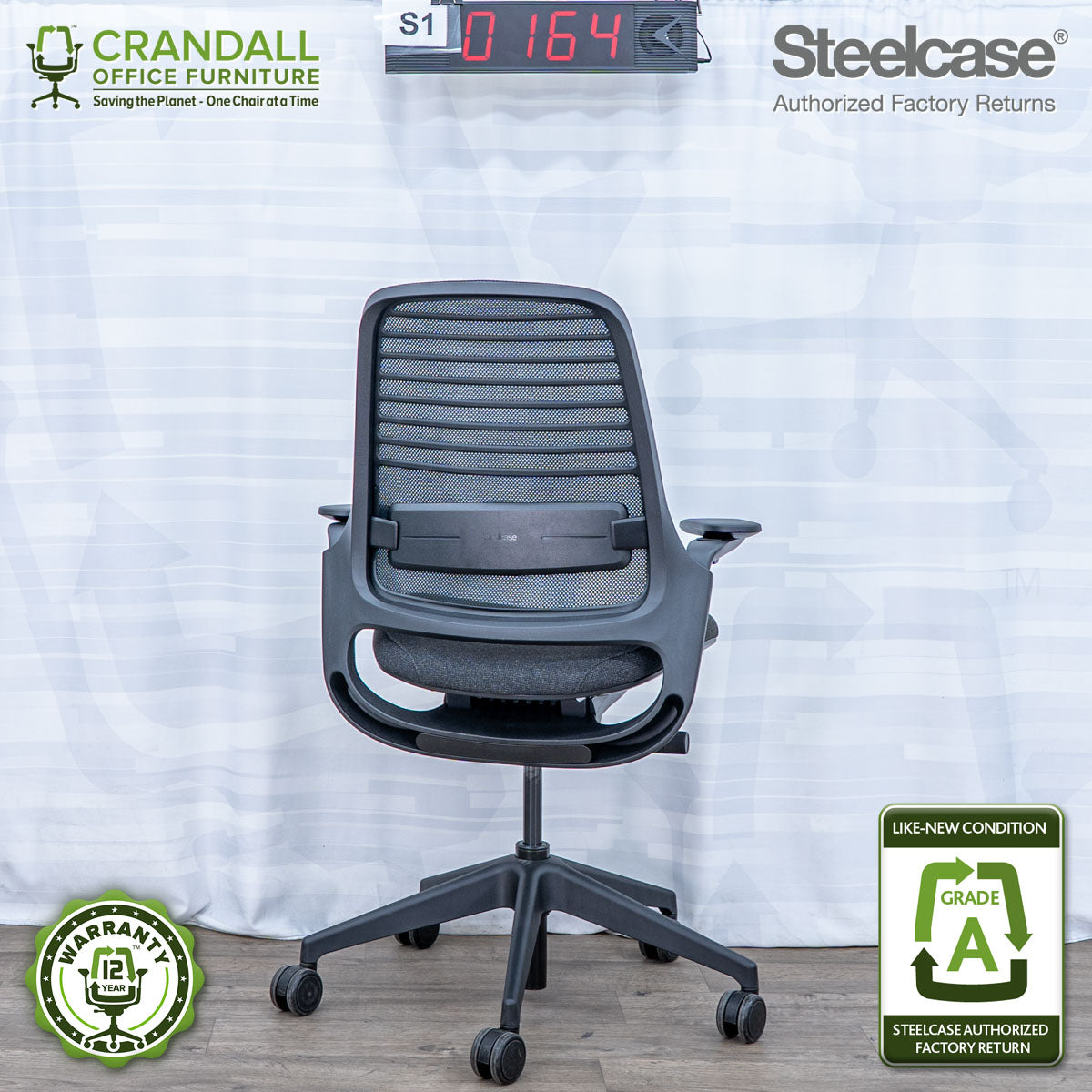 S1-0164 - Steelcase Series 1 - Grade A