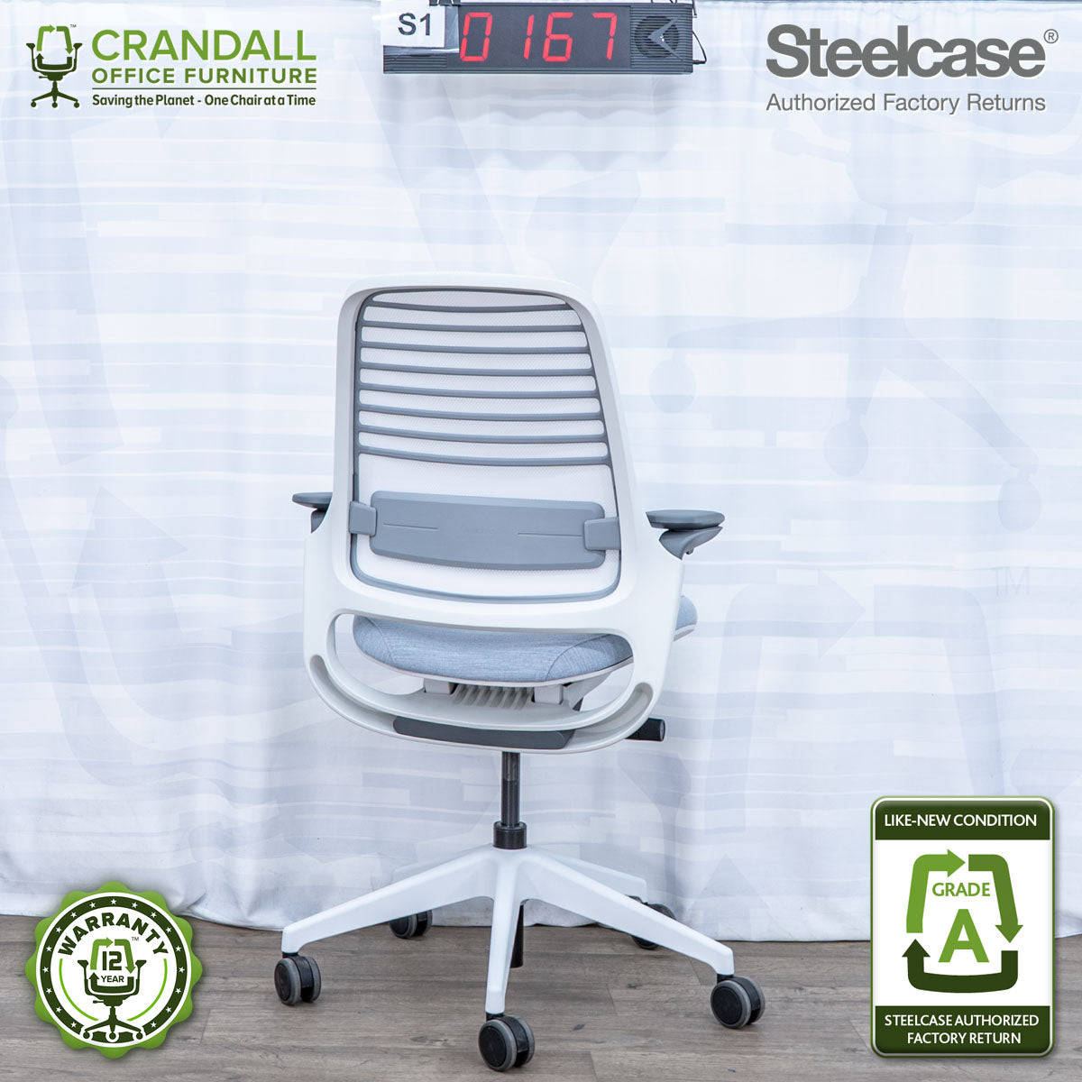 S1-0167 - Steelcase Series 1 - Grade A