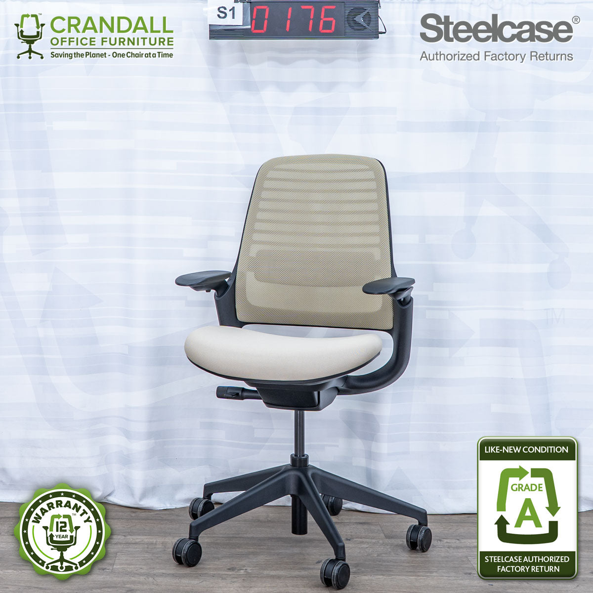 S1-0176 - Steelcase Series 1 - Grade A