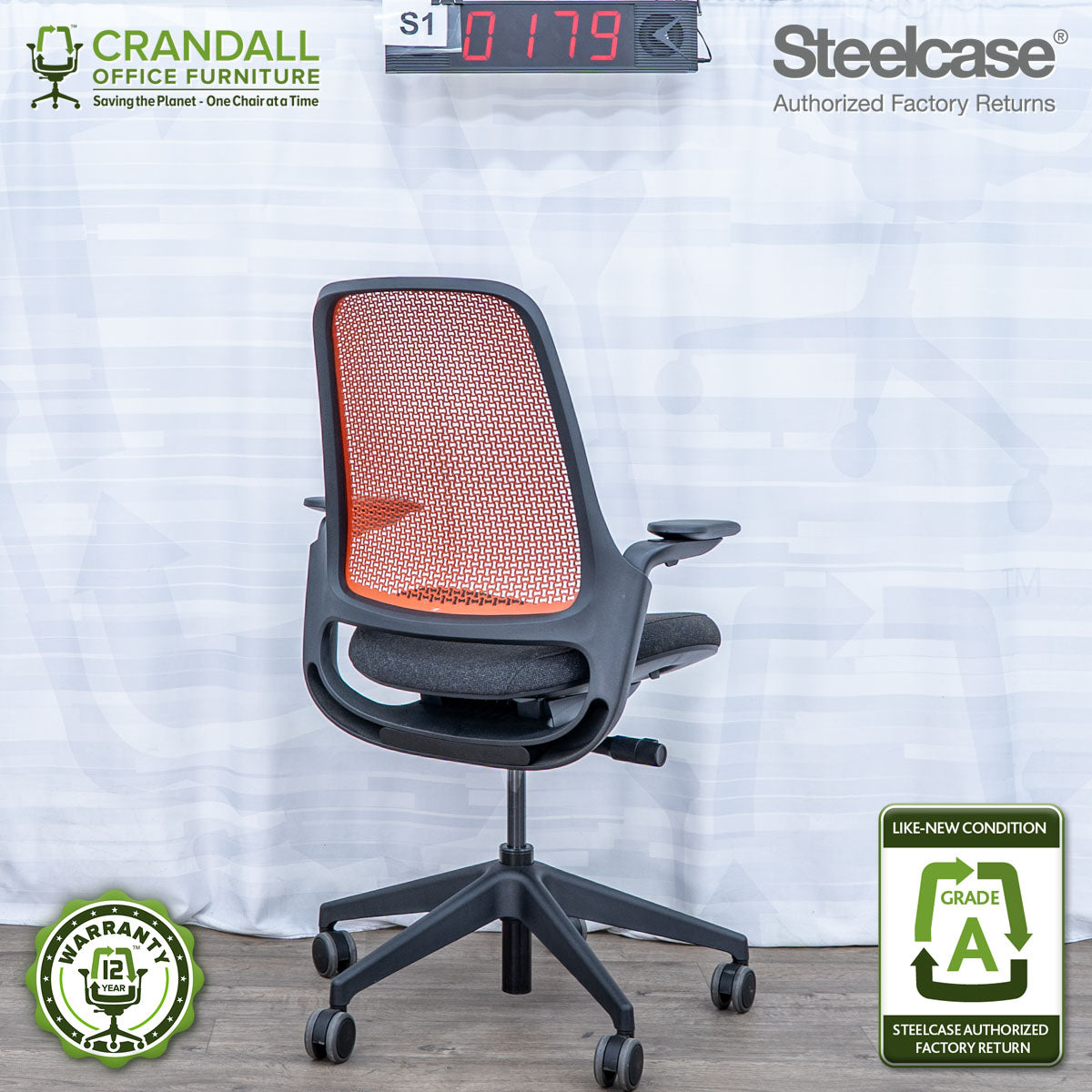 S1-0179 - Steelcase Series 1 - Grade A