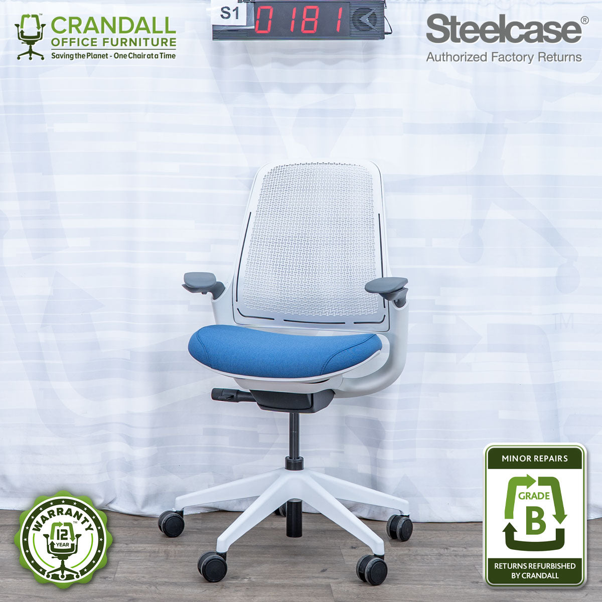 S1-0181 - Steelcase Series 1 - Grade B