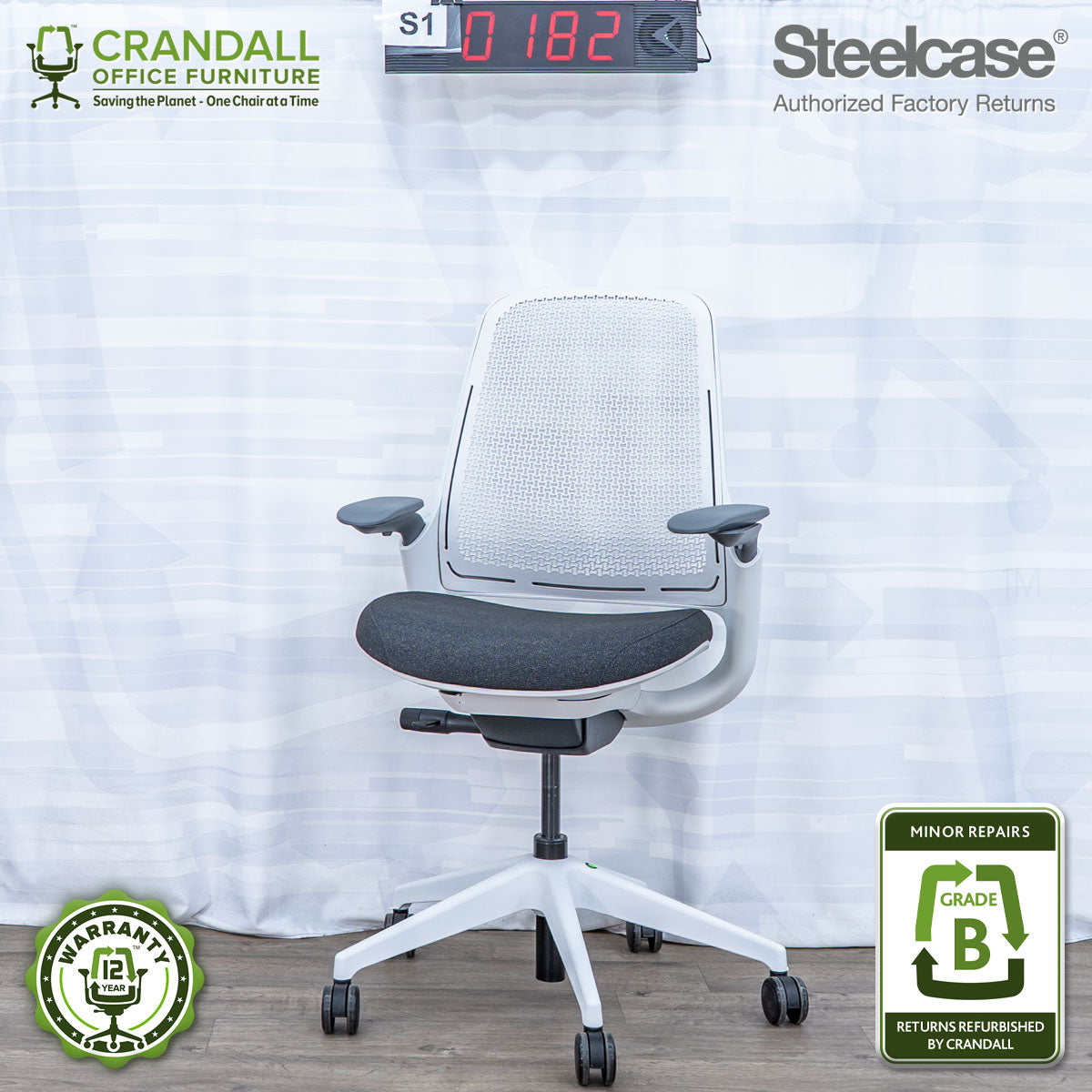 S1-0182 - Steelcase Series 1 - Grade B