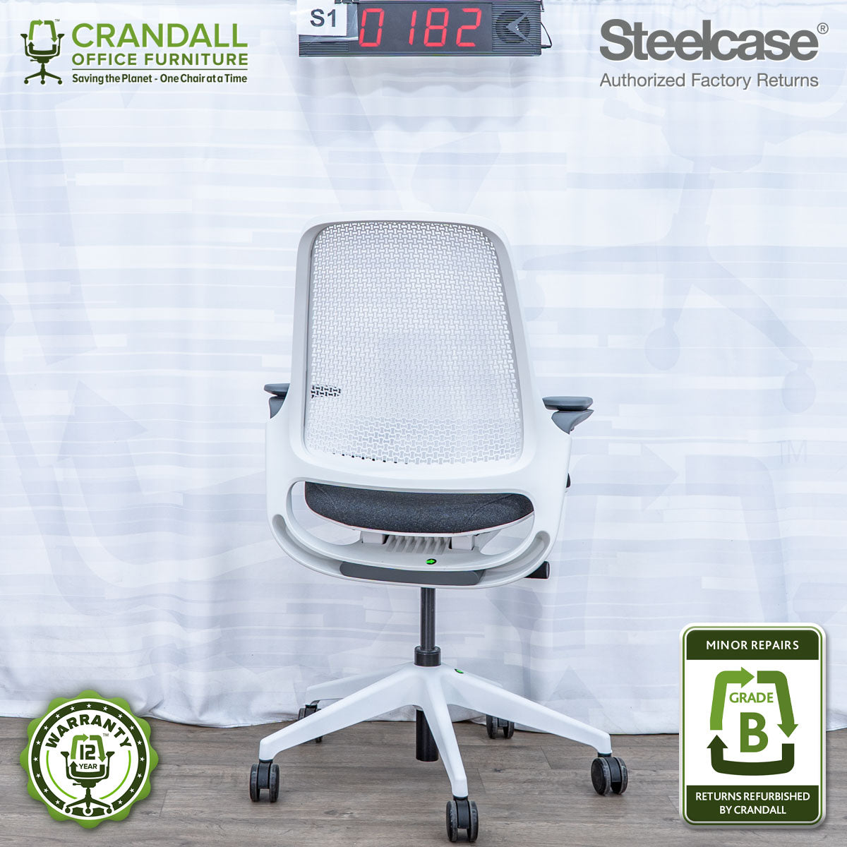 S1-0182 - Steelcase Series 1 - Grade B