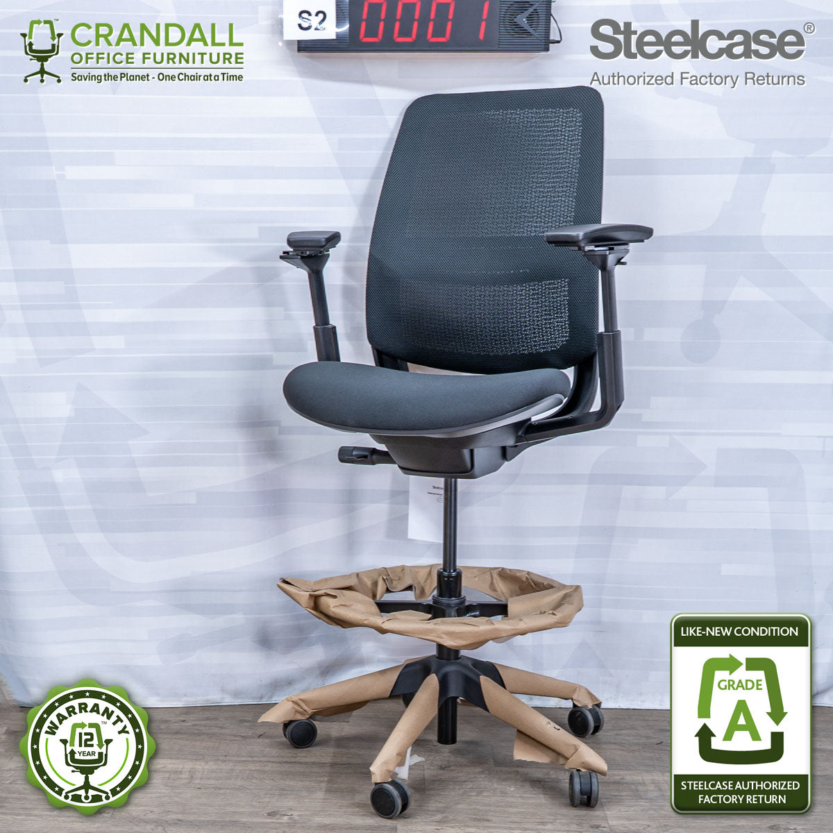 S2-0001 - Steelcase Series 2 - Grade A
