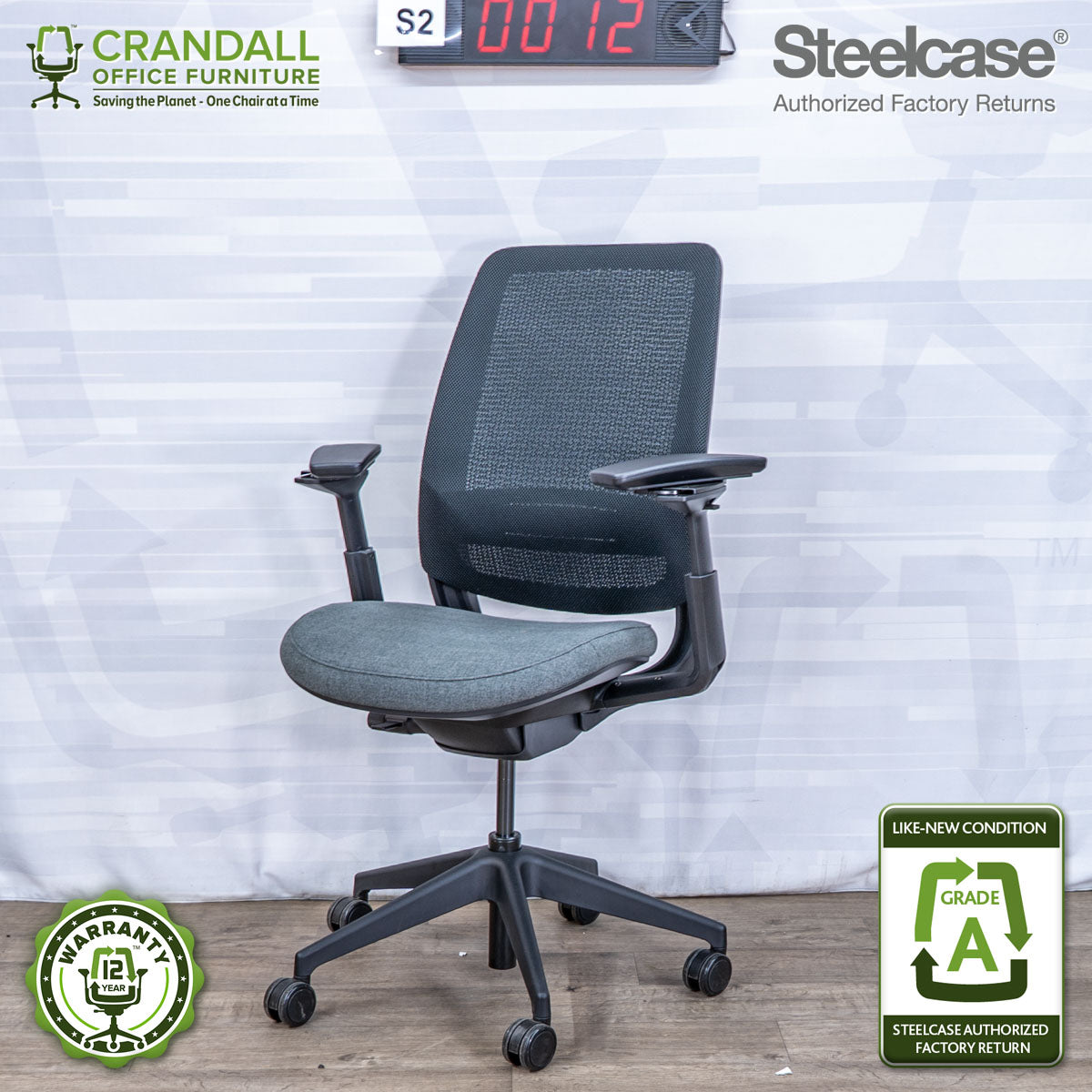 S2-0012 - Steelcase Series 2 - Grade A