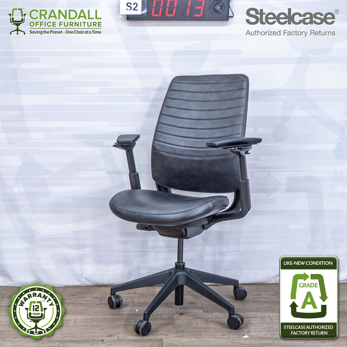 S2-0013 - Steelcase Series 2 - Grade A