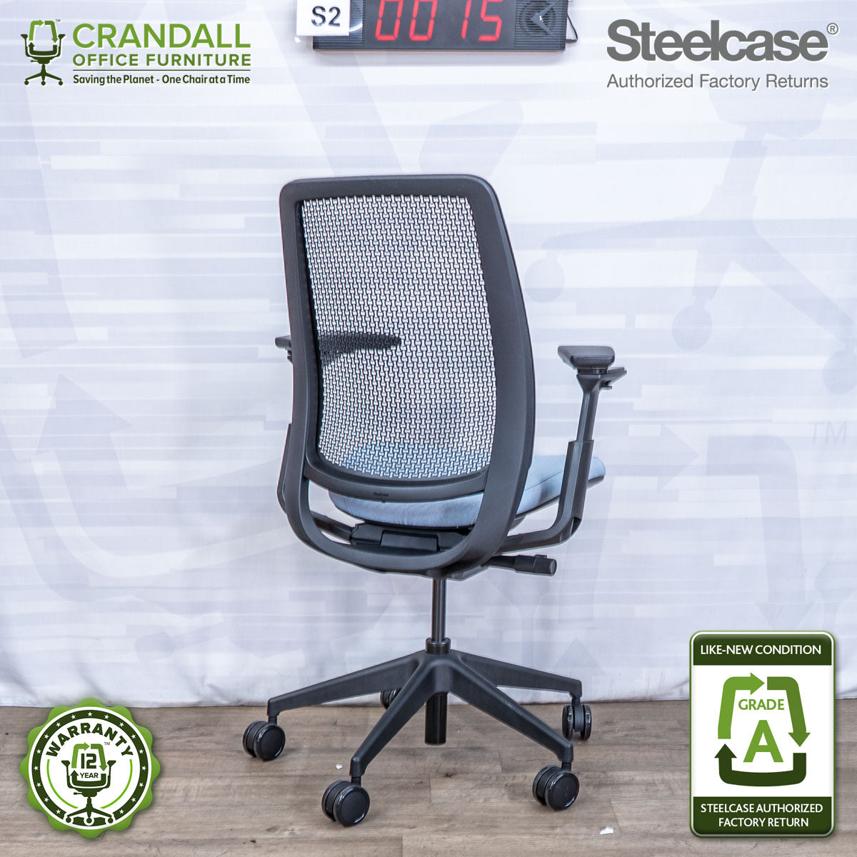 S2-0015 - Steelcase Series 2 - Grade A