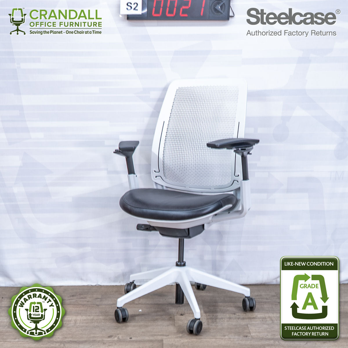 S2-0021 - Steelcase Series 2 - Grade A