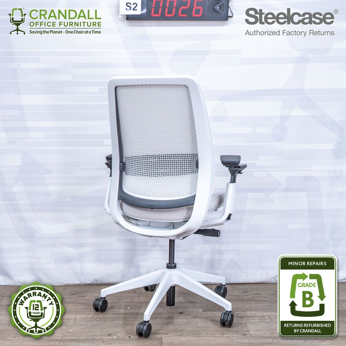 S2-0026 - Steelcase Series 2 - Grade B