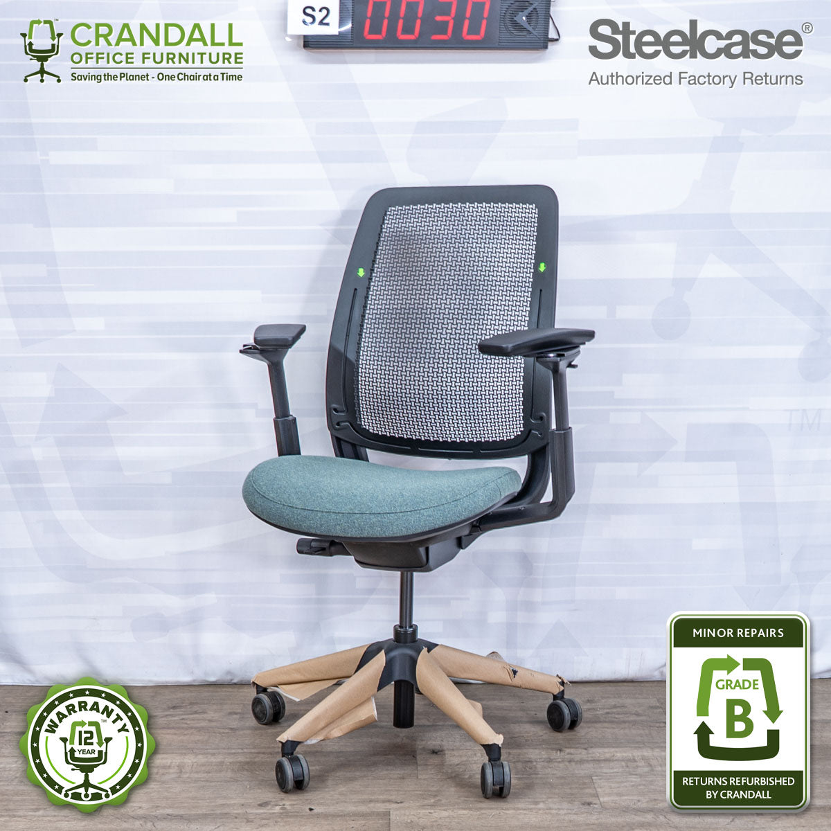 S2-0030 - Steelcase Series 2 - Grade B