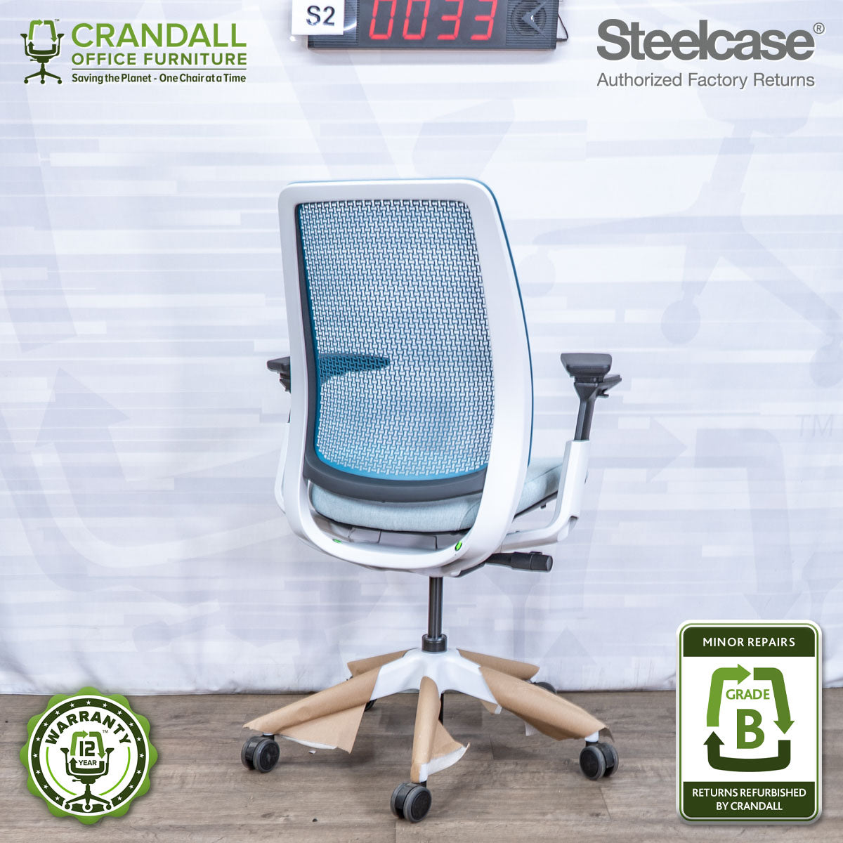 S2-0033 - Steelcase Series 2 - Grade B