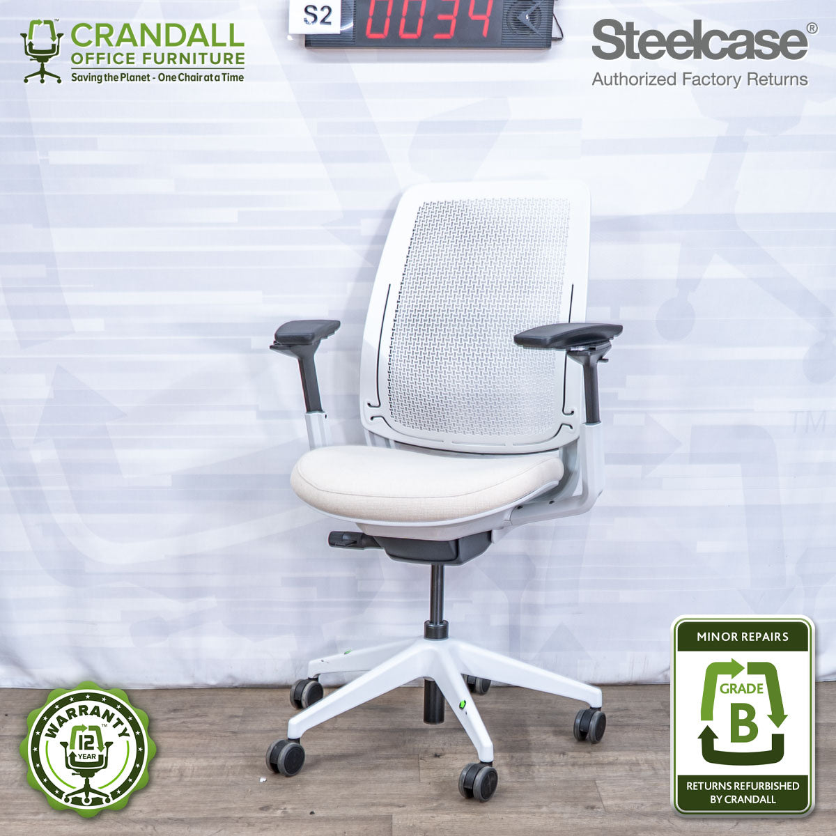 S2-0034 - Steelcase Series 2 - Grade B