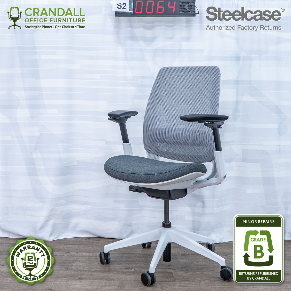 S2-0064 - Steelcase Series 2 - Grade B