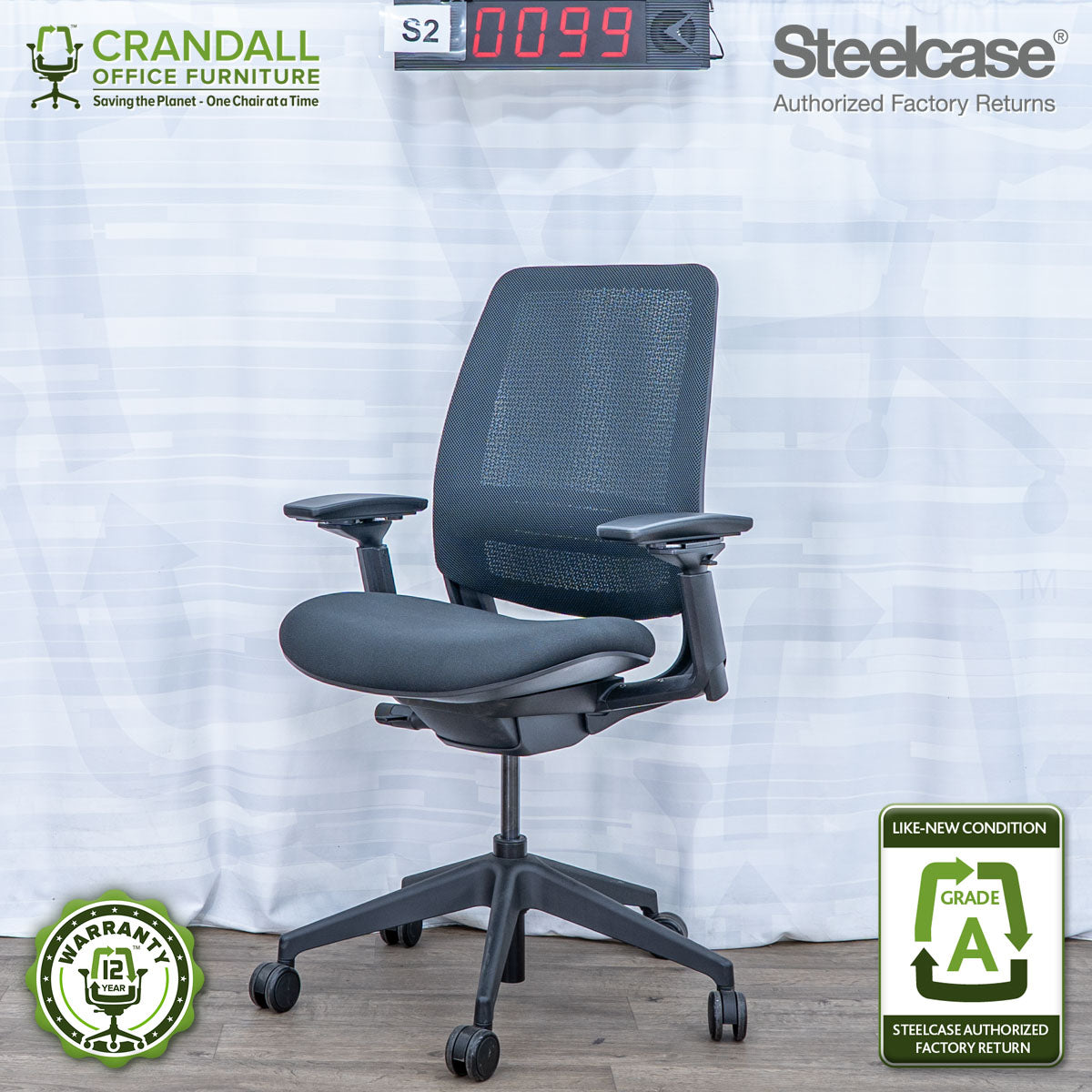 S2-0099 - Steelcase Series 2 - Grade A