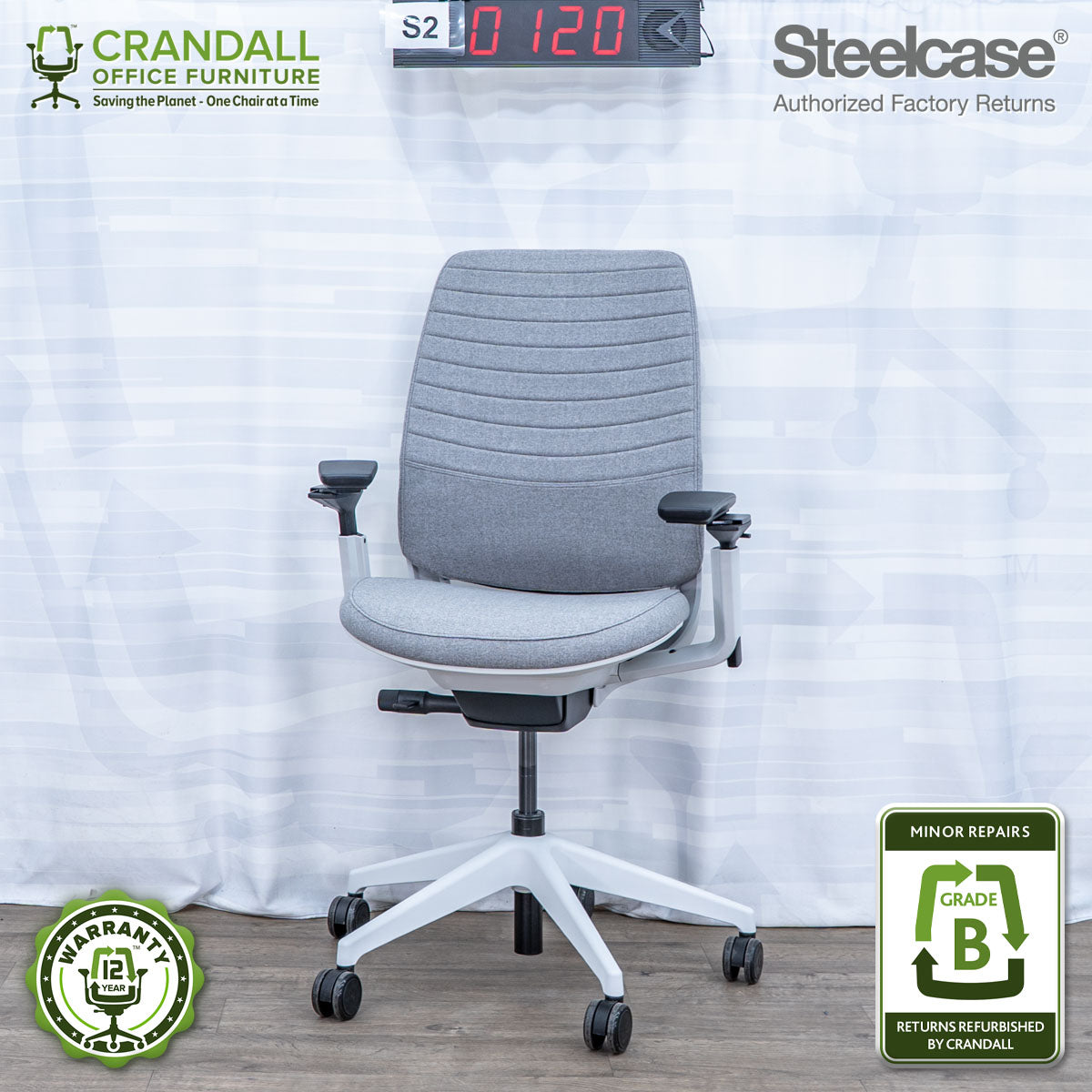 S2-0120 - Steelcase Series 2 - Grade B