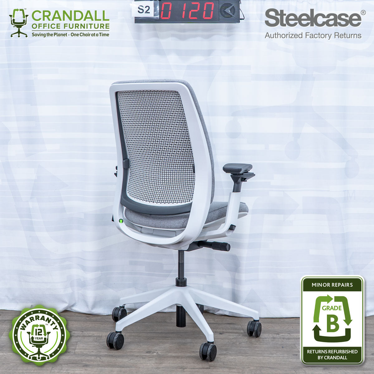 S2-0120 - Steelcase Series 2 - Grade B