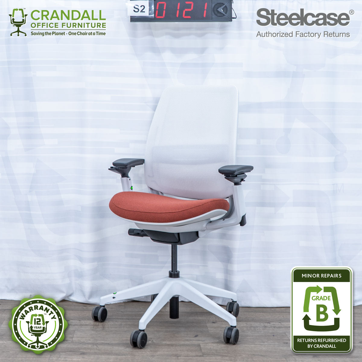 S2-0121 - Steelcase Series 2 - Grade B