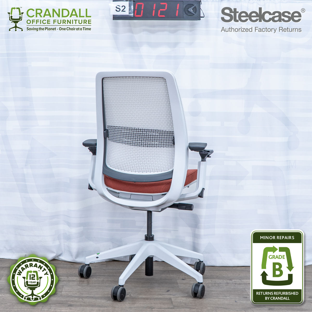S2-0121 - Steelcase Series 2 - Grade B
