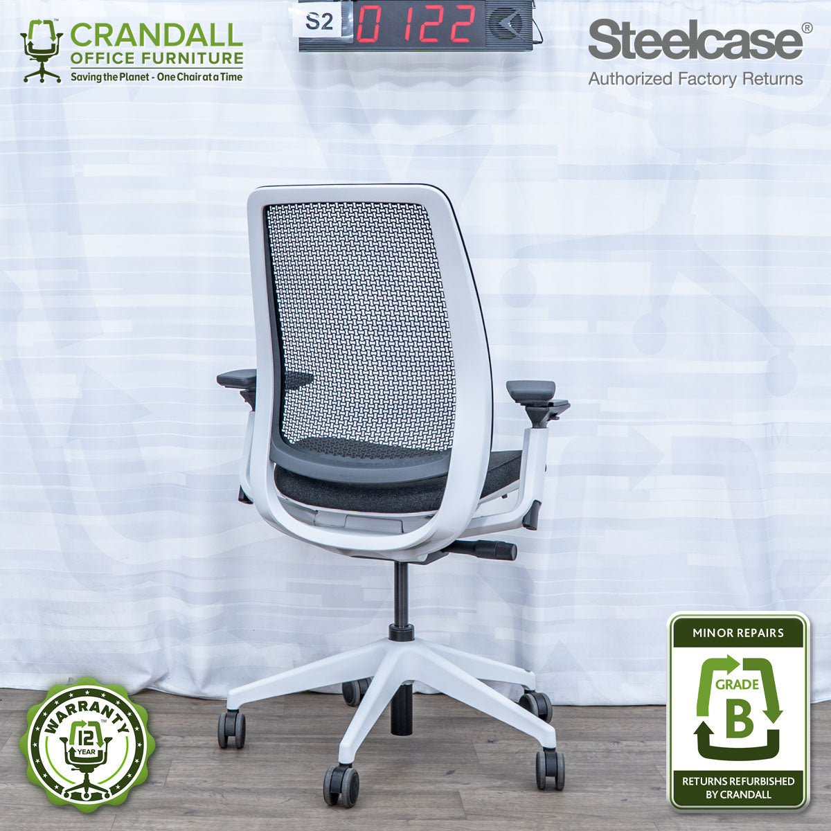 S2-0122 - Steelcase Series 2 - Grade B