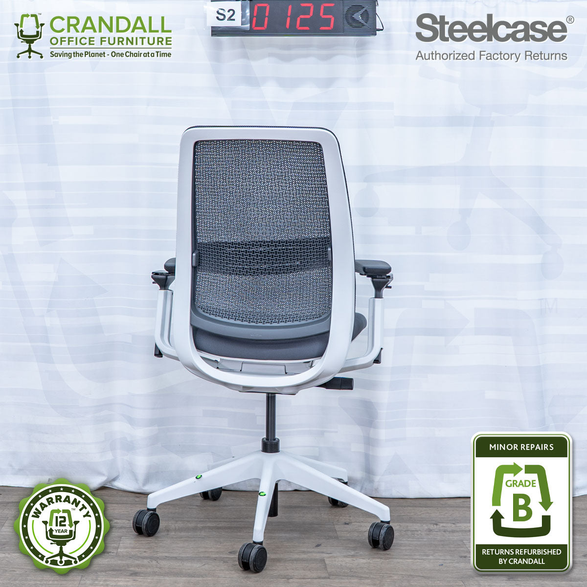 S2-0125 - Steelcase Series 2 - Grade B