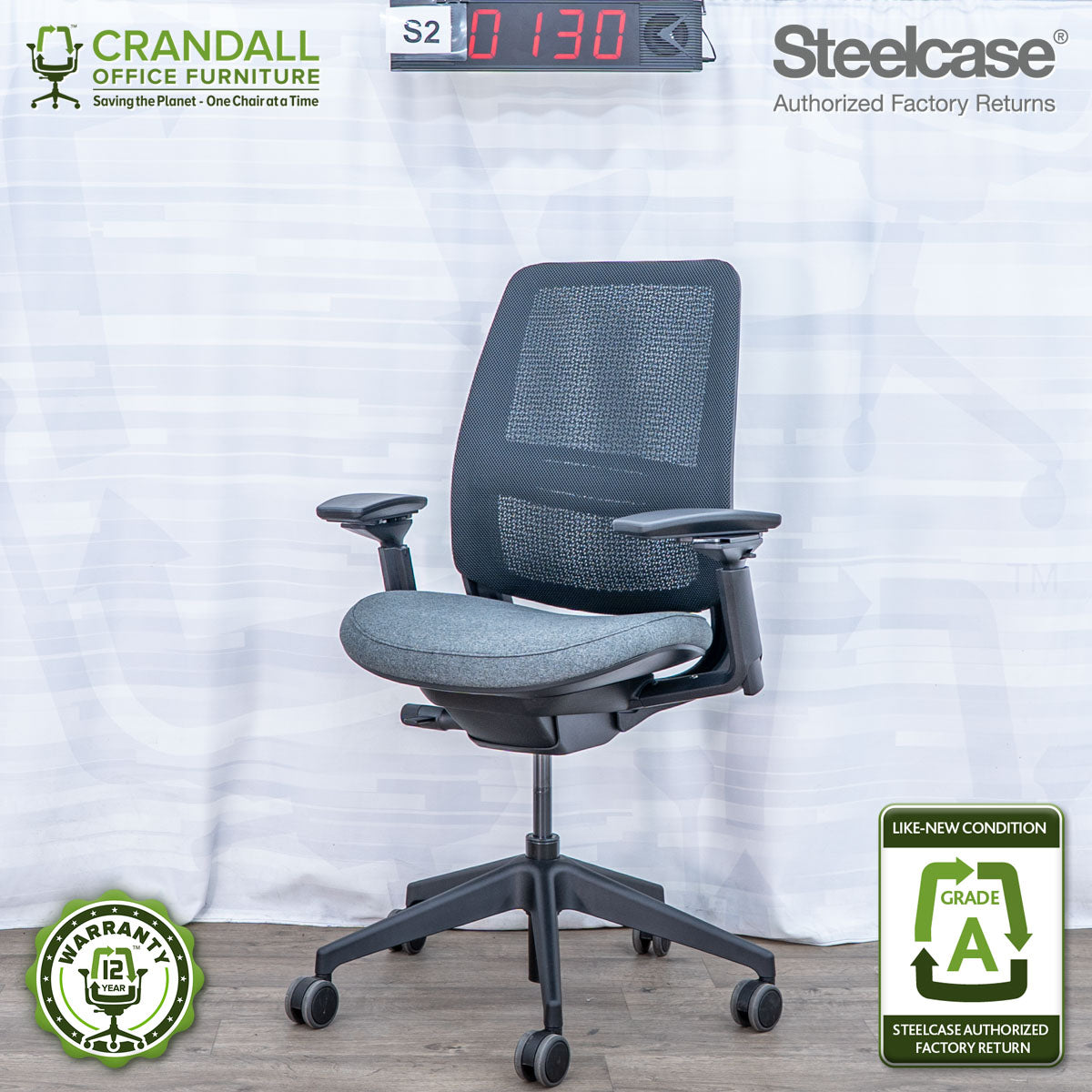 S2-0130 - Steelcase Series 2 - Grade A