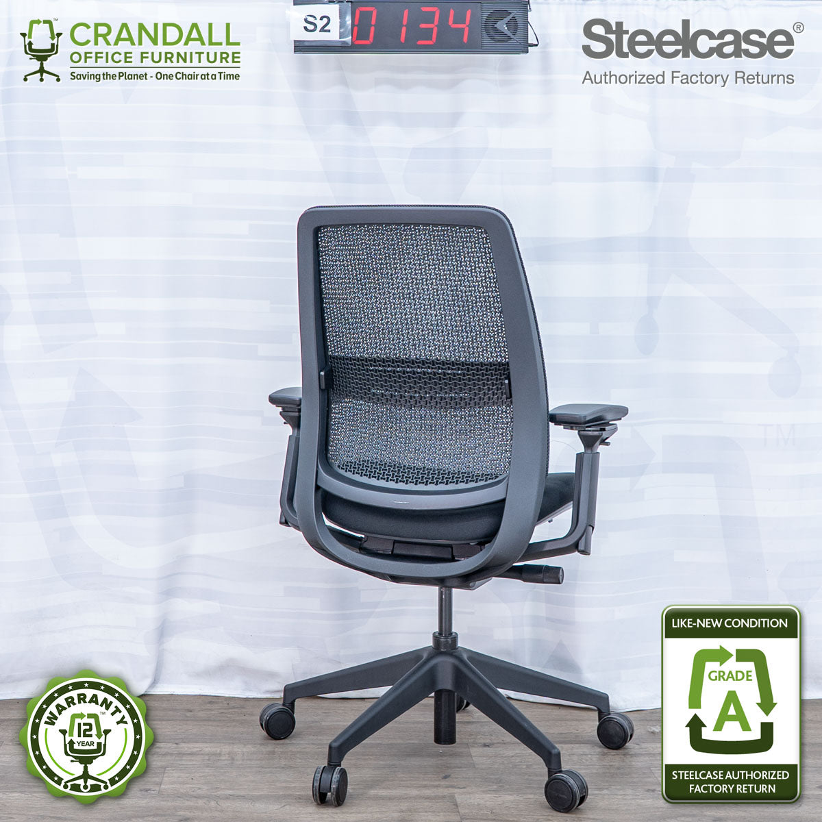 S2-0134 - Steelcase Series 2 - Grade A