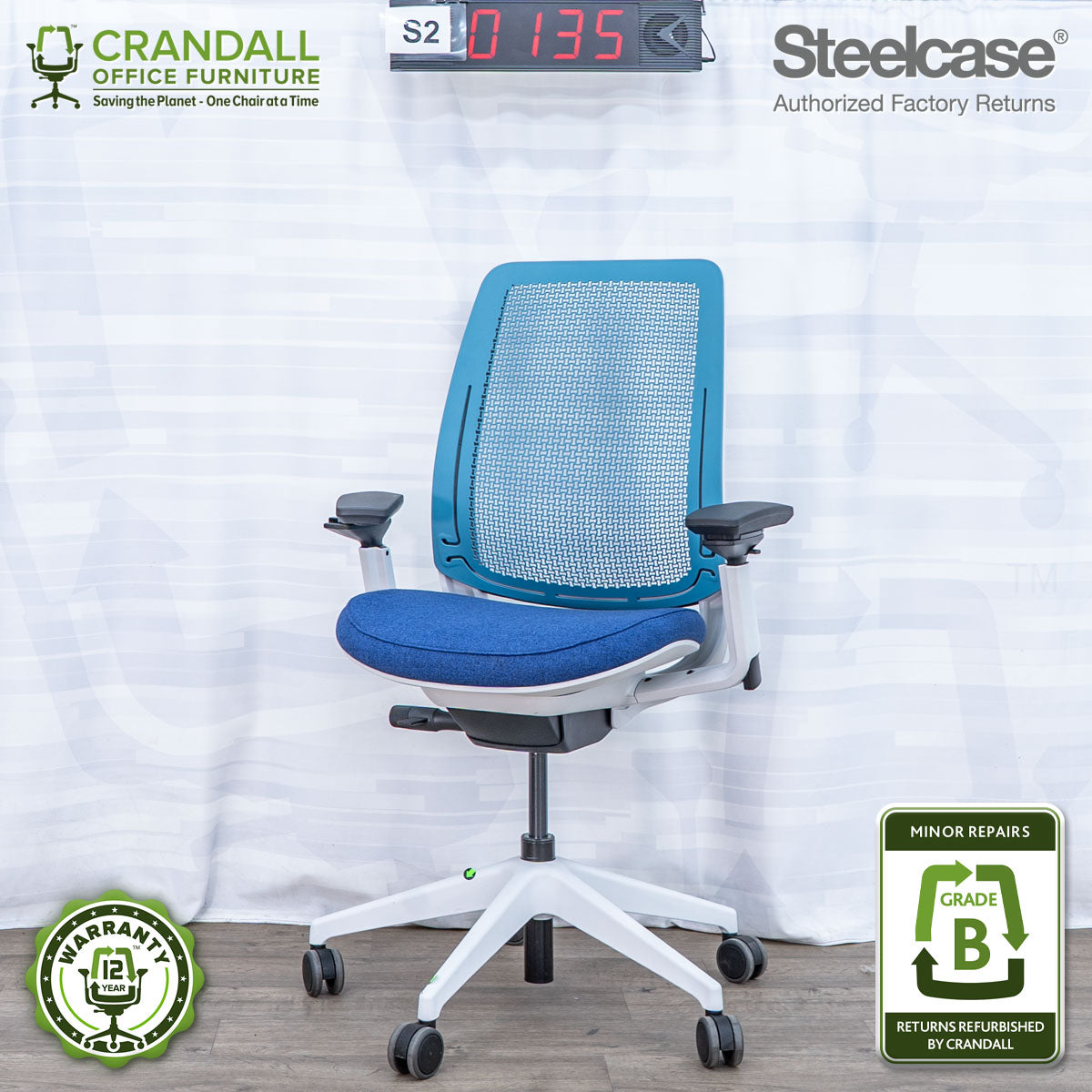 S2-0135 - Steelcase Series 2 - Grade B