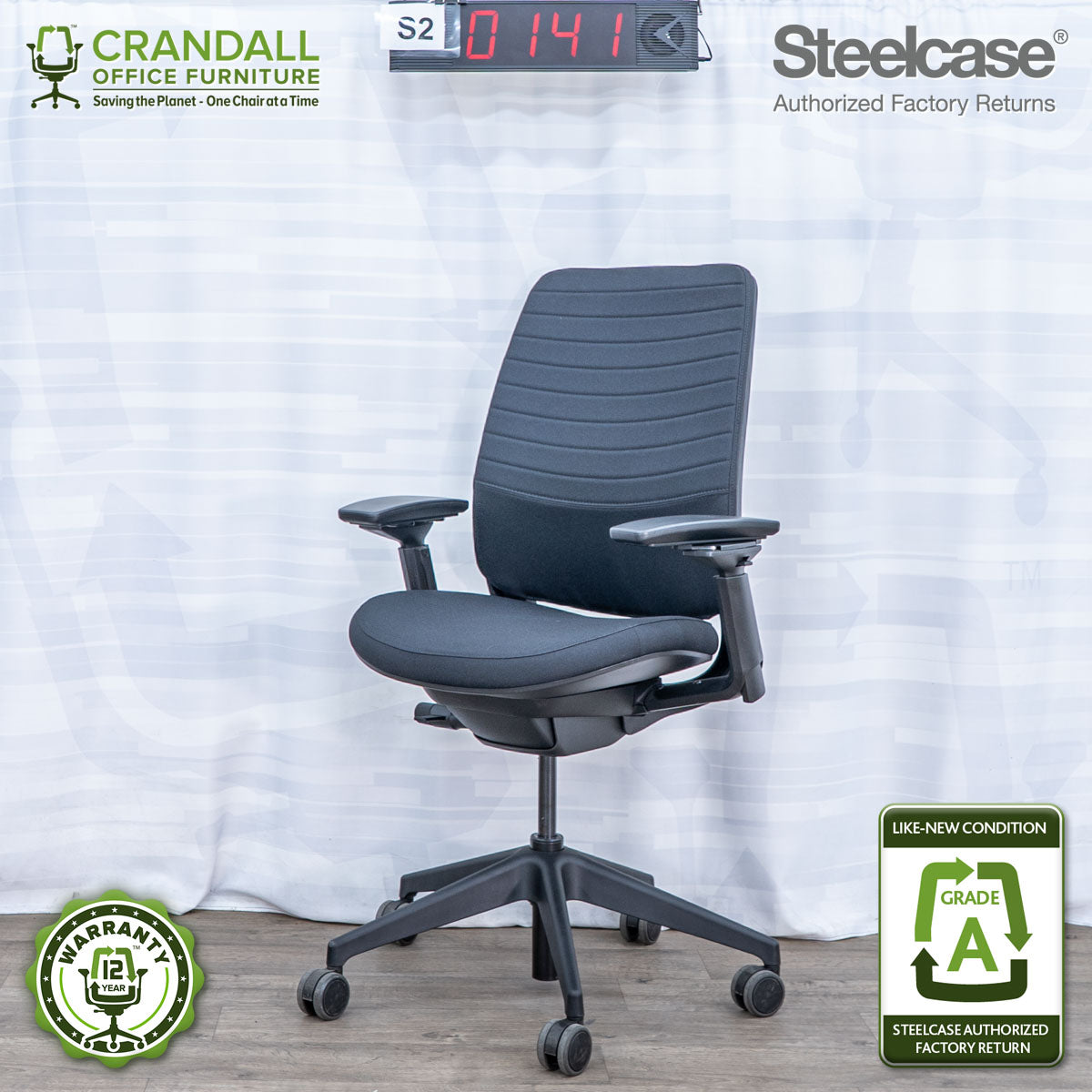 S2-0141 - Steelcase Series 2 - Grade A