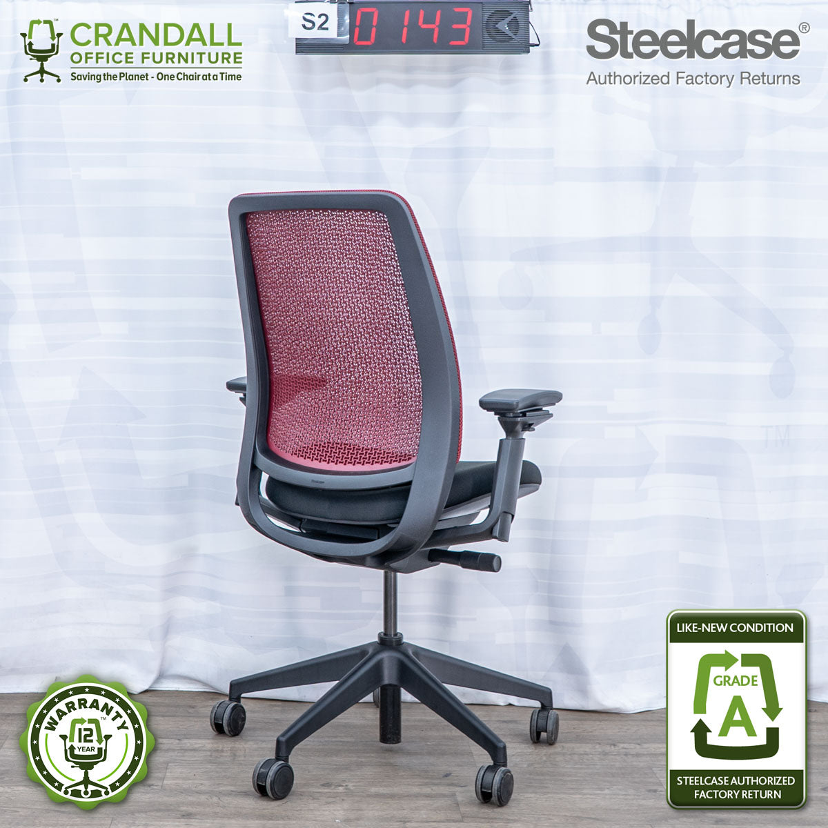 S2-0143 - Steelcase Series 2 - Grade A
