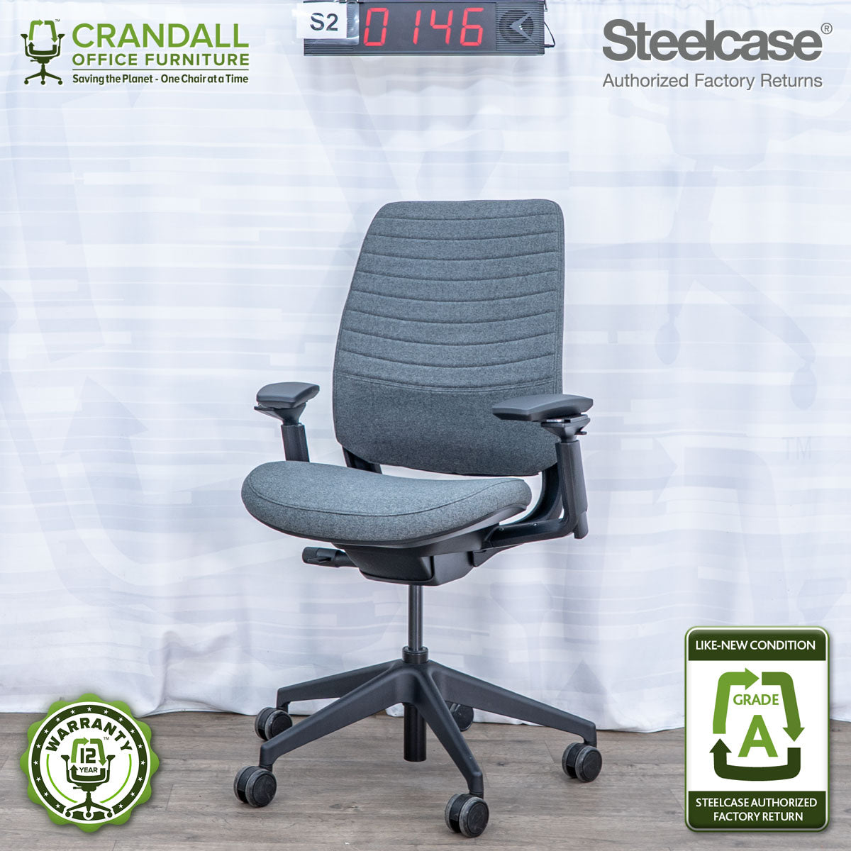 S2-0146 - Steelcase Series 2 - Grade A