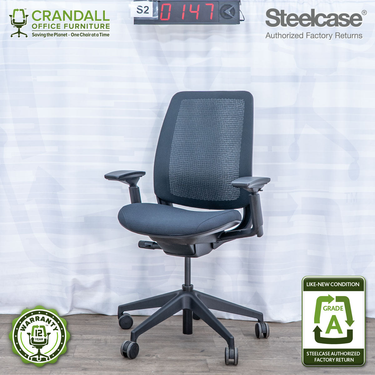 S2-0147 - Steelcase Series 2 - Grade A