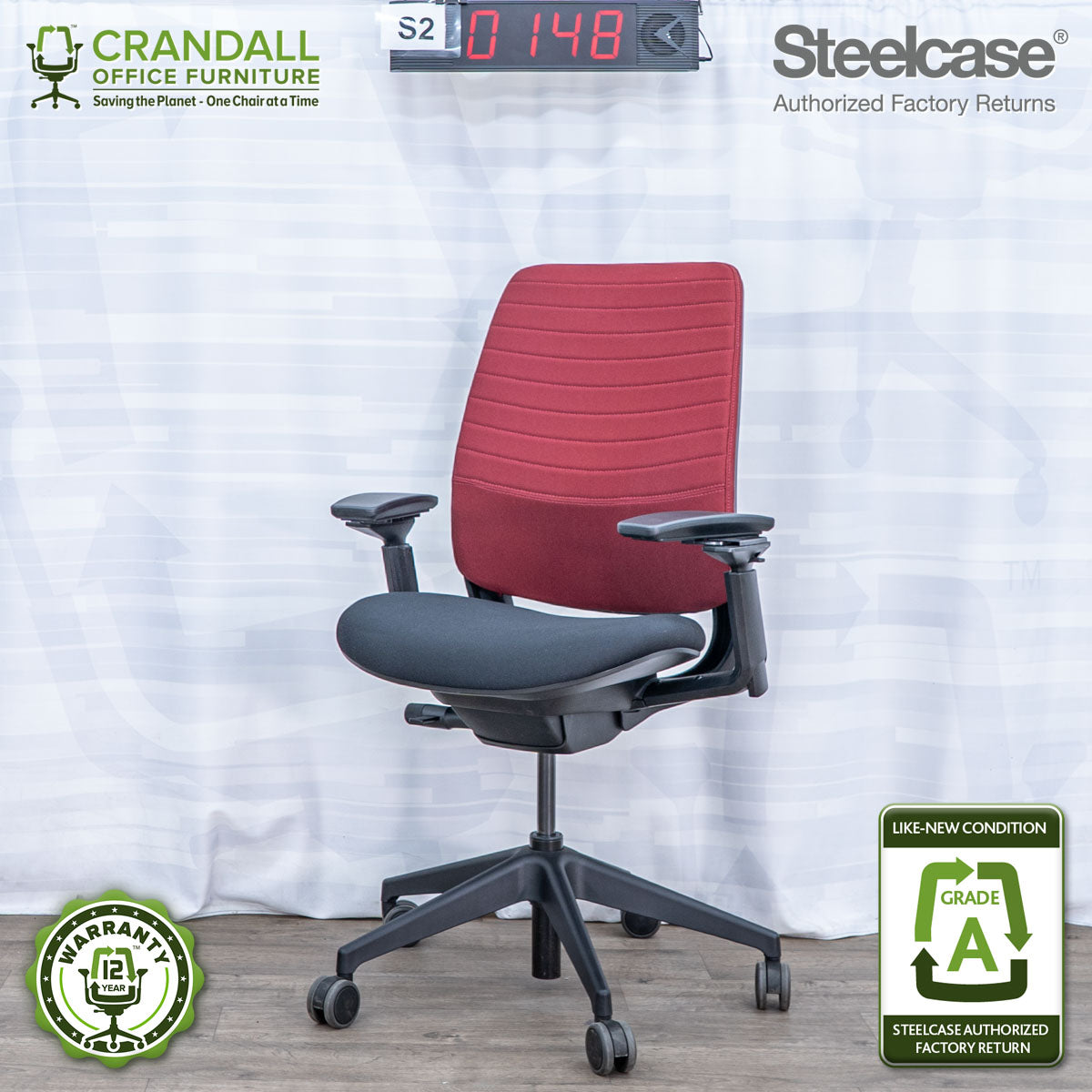 S2-0148 - Steelcase Series 2 - Grade A