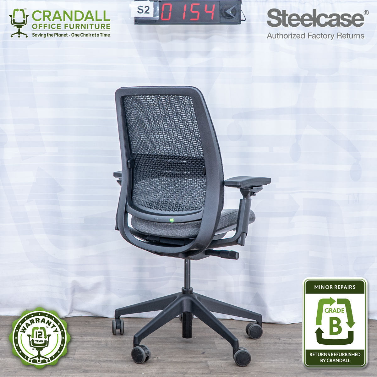 S2-0154 - Steelcase Series 2 - Grade B