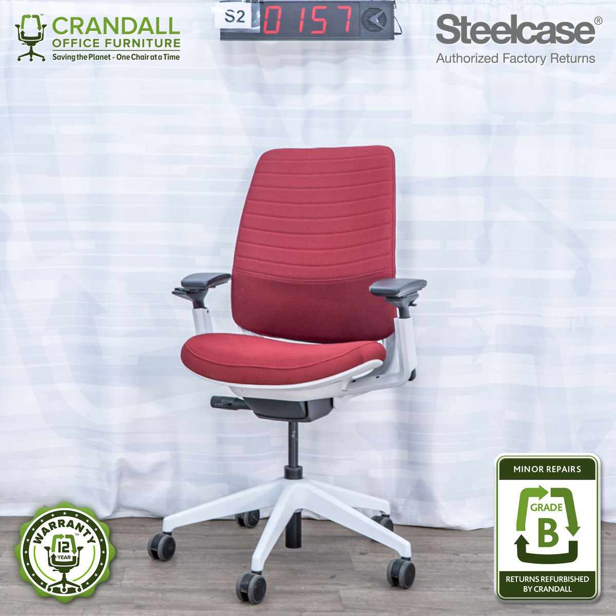 S2-0157 - Steelcase Series 2 - Grade B