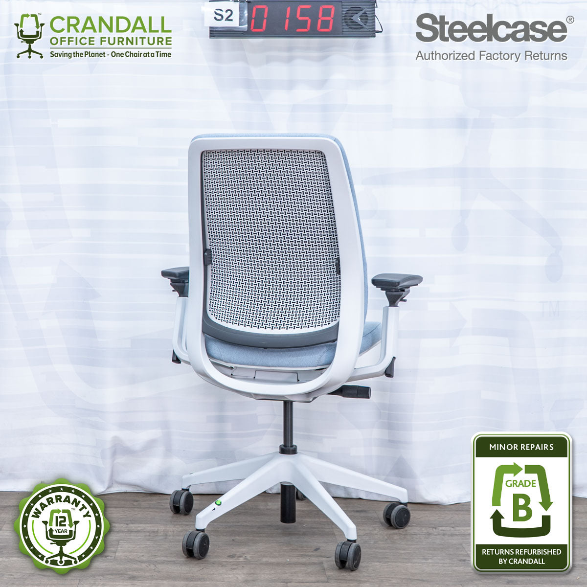 S2-0158 - Steelcase Series 2 - Grade B
