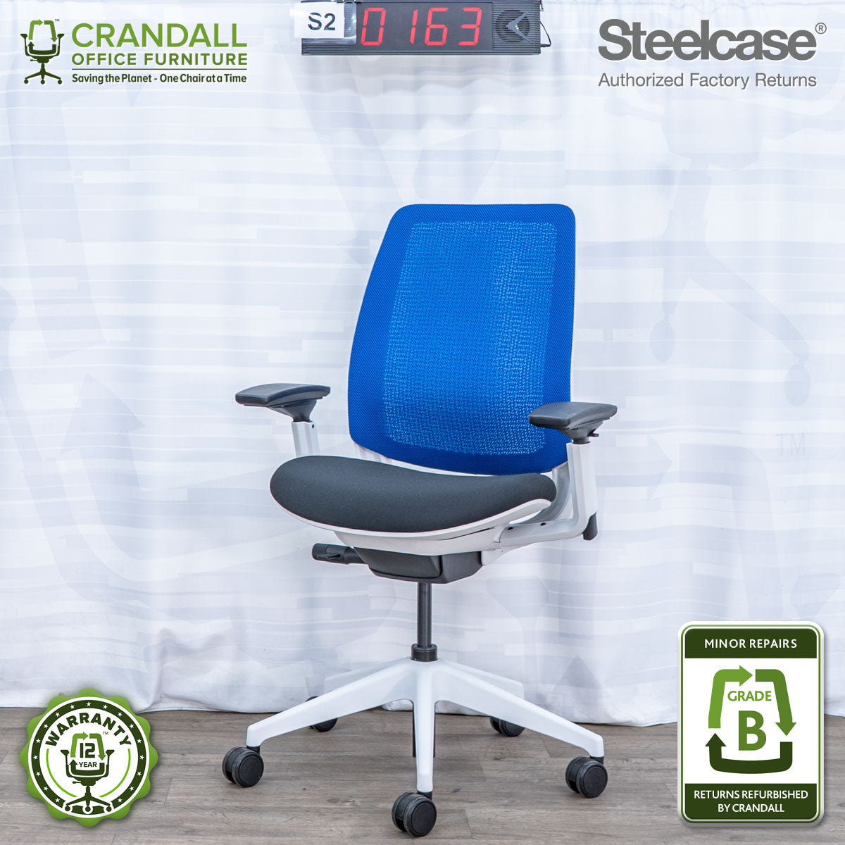 S2-0163 - Steelcase Series 2 - Grade B