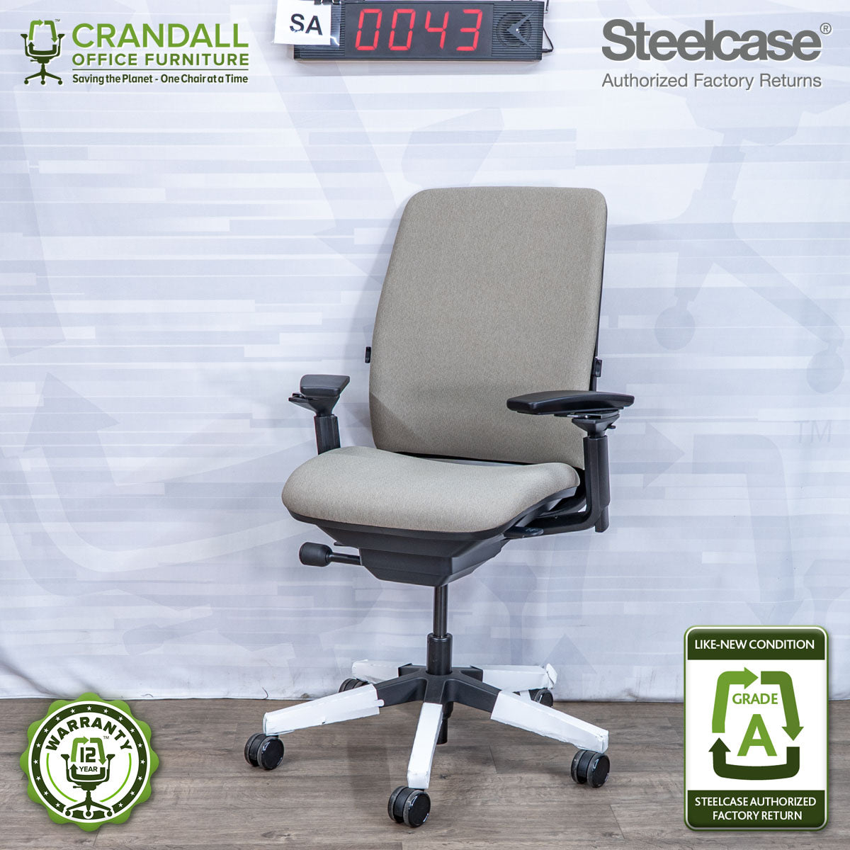 SA-0043 - Steelcase Amia - Grade A