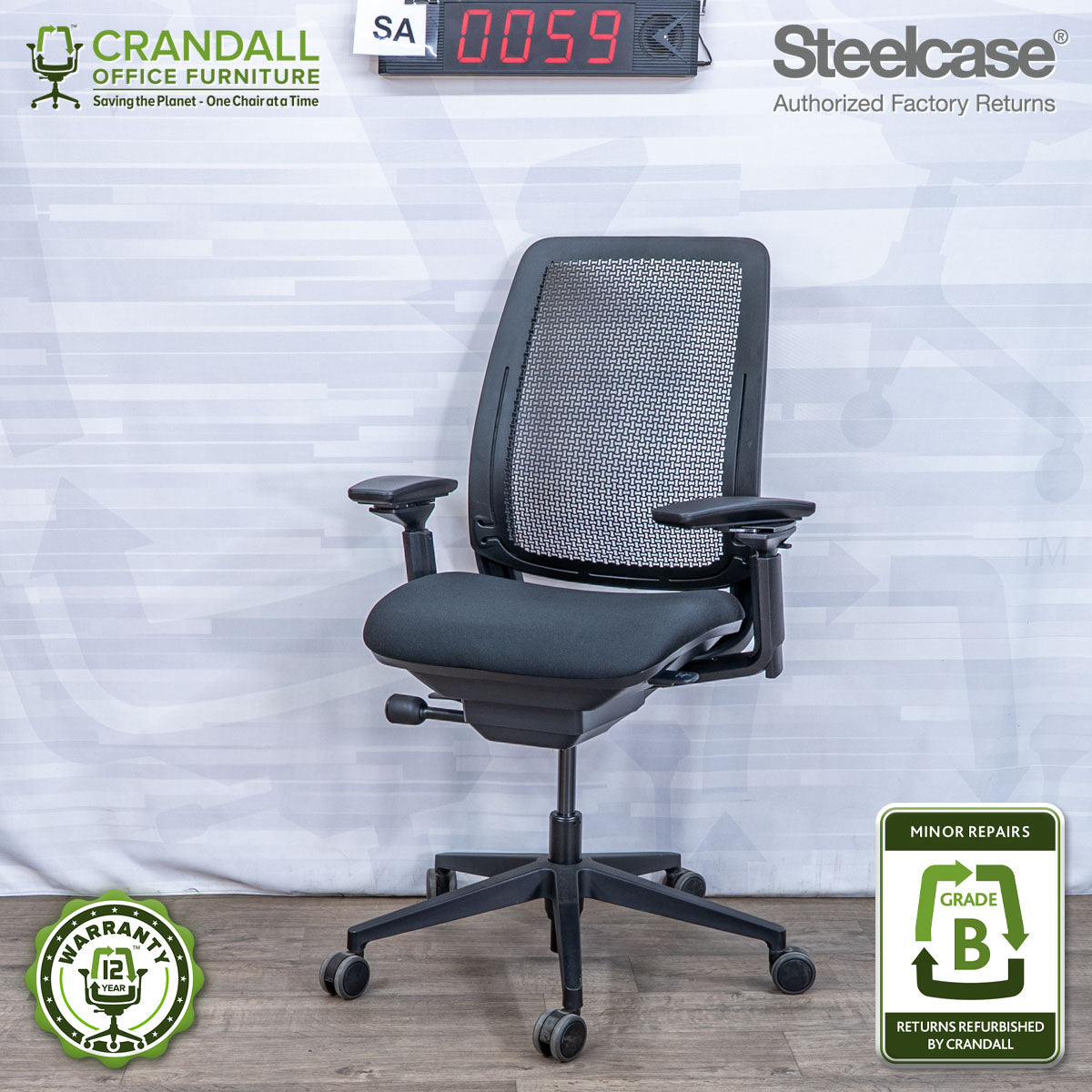 SA-0059 - Steelcase Amia - Grade B