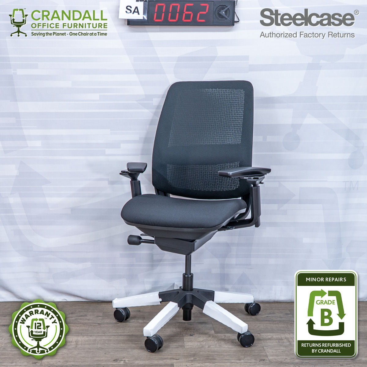 SA-0062 - Steelcase Amia - Grade B