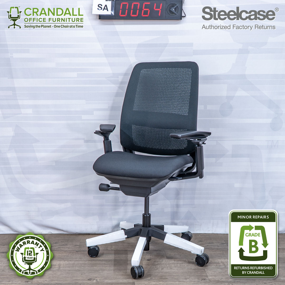 SA-0064 - Steelcase Amia - Grade B