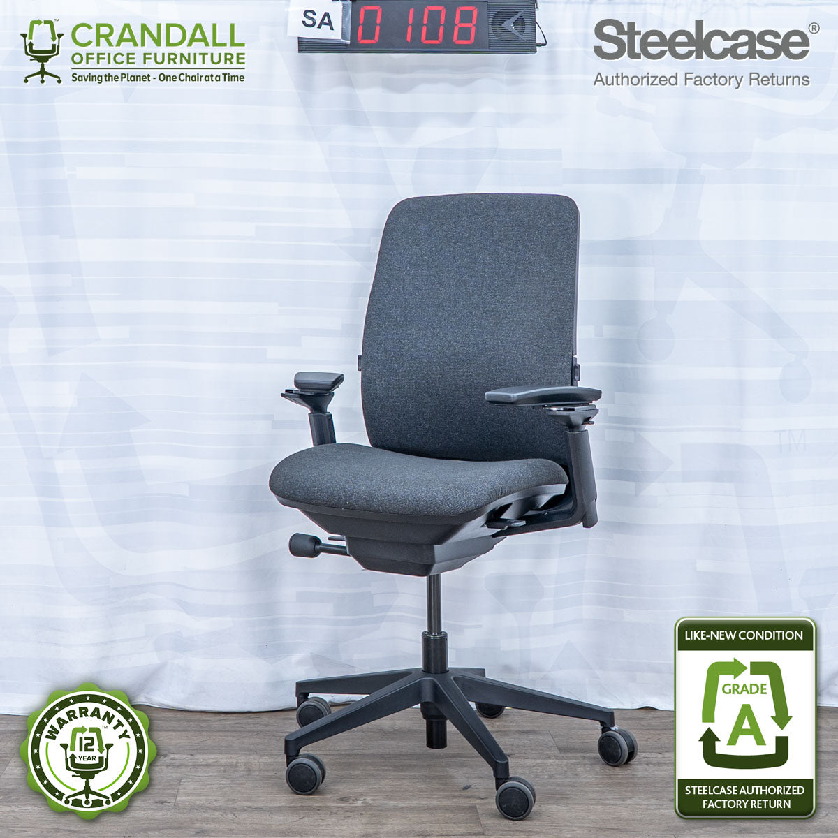 SA-0108 - Steelcase Amia - Grade A