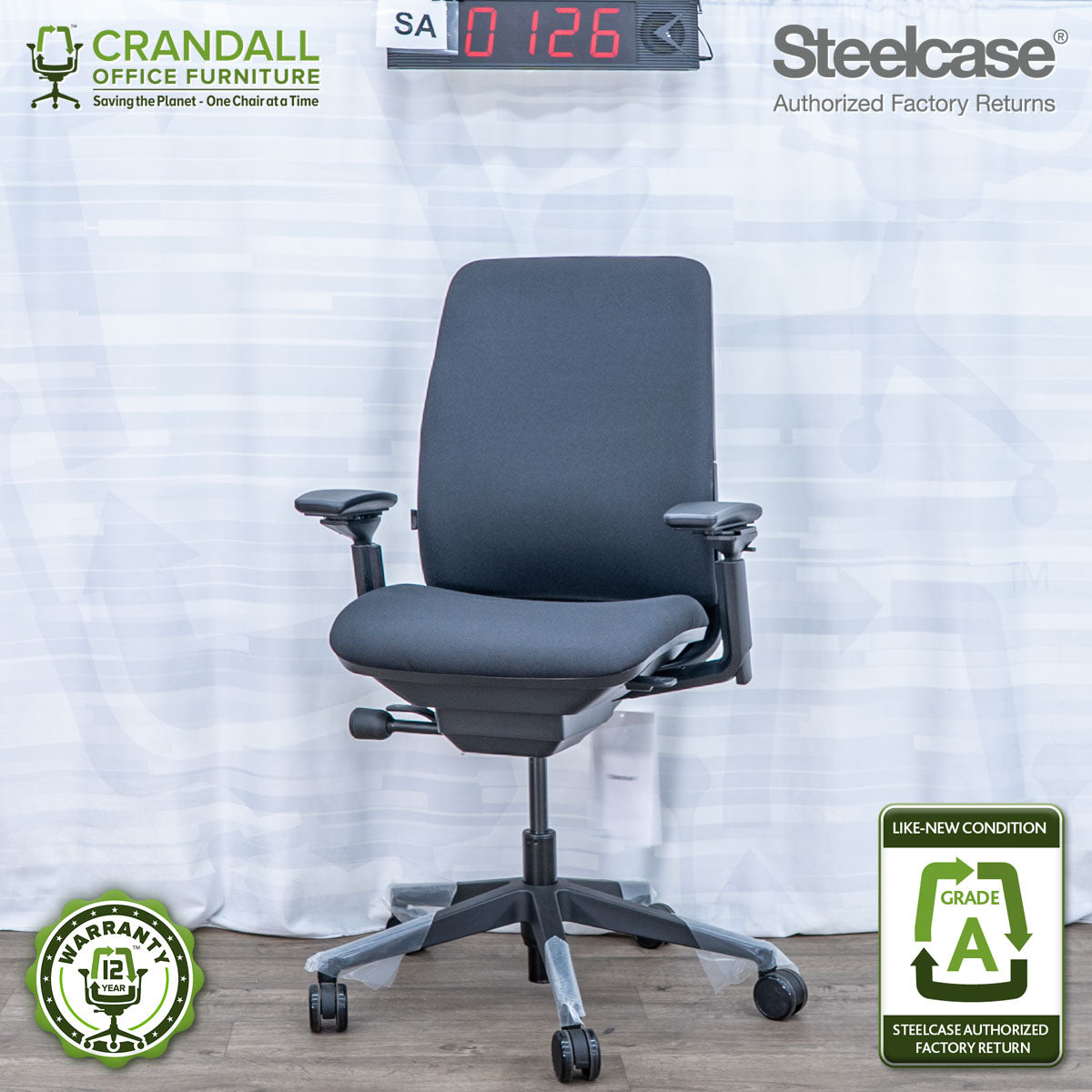 SA-0126 - Steelcase Amia - Grade A
