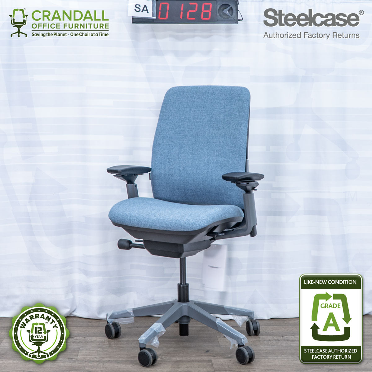 SA-0128 - Steelcase Amia - Grade A