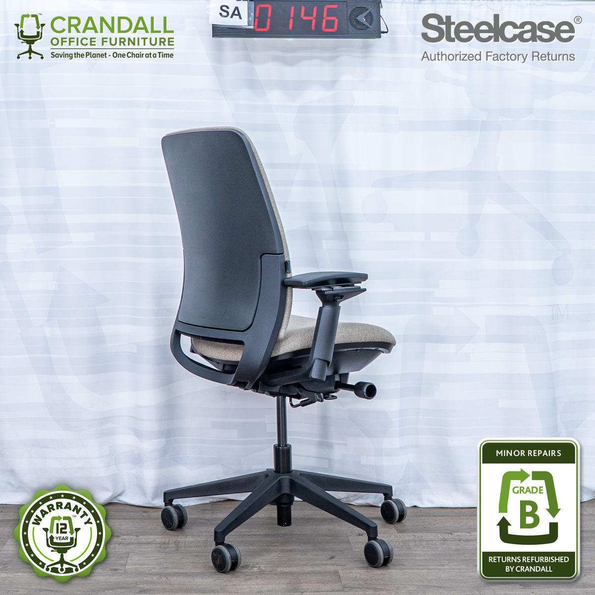 SA-0146 - Steelcase Amia - Grade A