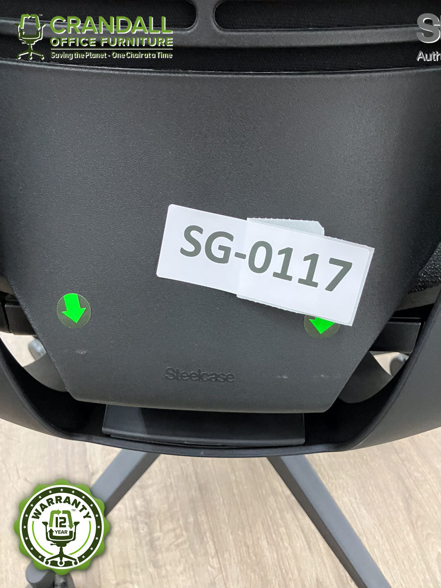 SG-0117 - Steelcase Gesture with Headrest - Grade B